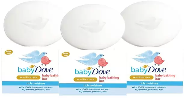 baby Dove Rich Moisture Bar  (3 x 75 g)