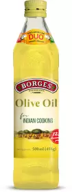 BORGES Indian cooking Olive Oil Glass Bottle