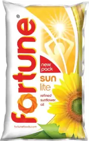 Fortune Sunlite Refined Sunflower Oil Pouch